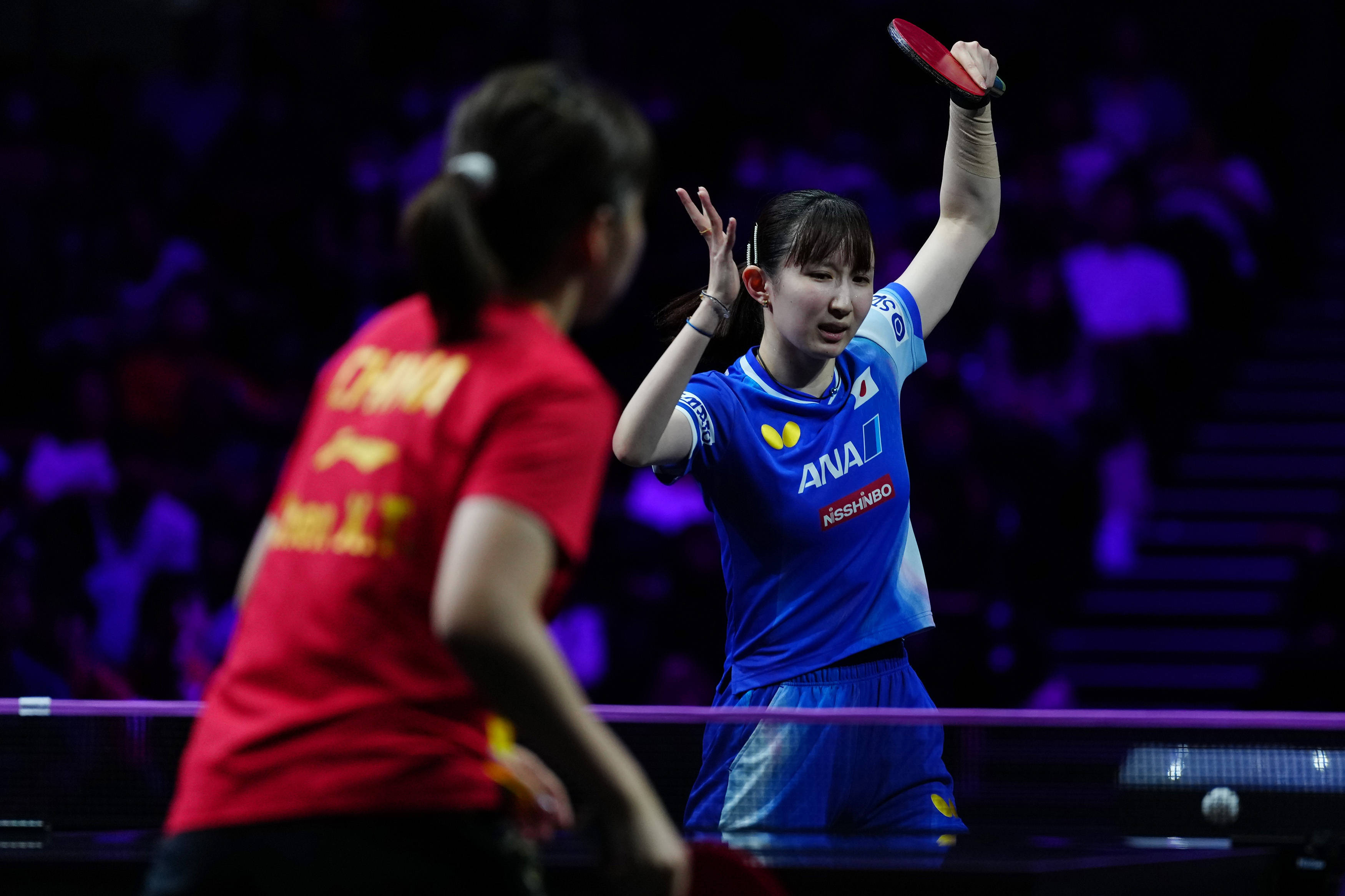 （体育）乒乓球——WTT橫(héng)濱(bīn)冠军赛：陳(chén)幸(xìng)同晋级四(sì)强