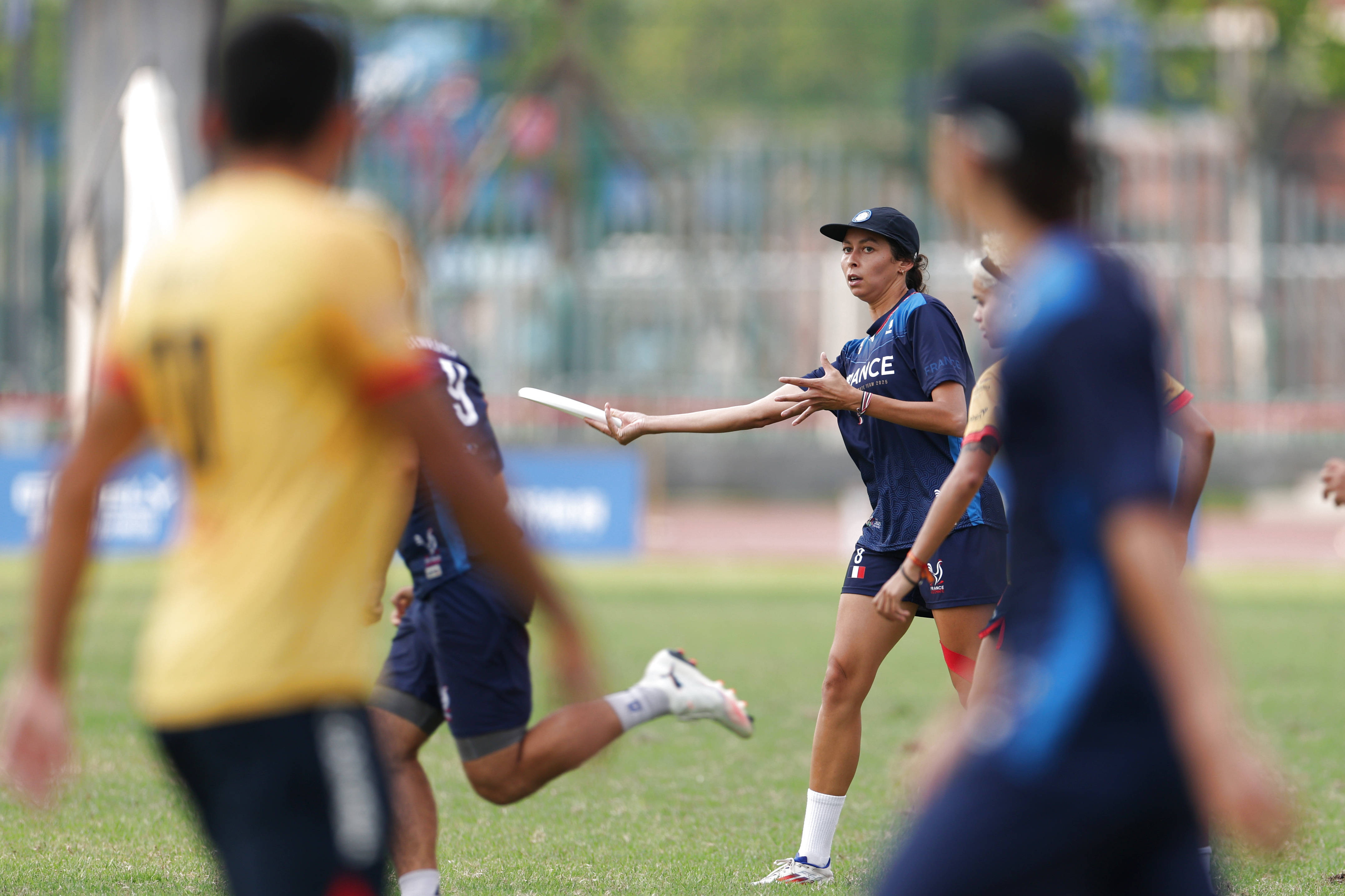 （成都世运会）团队飞盘——预赛：法国队胜哥伦比亚队