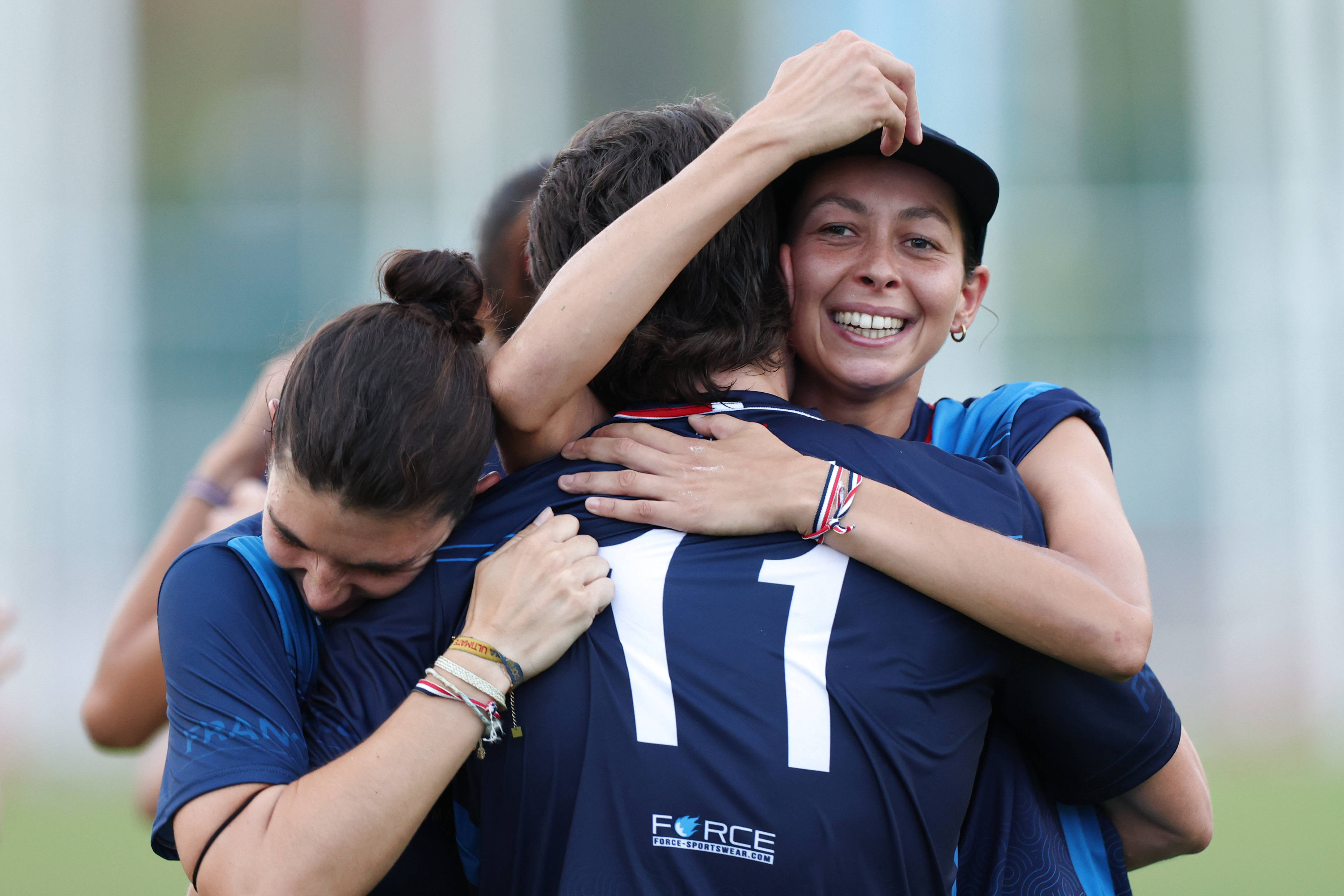 （成都世运会）团队飞盘——预赛：法国队胜哥伦比亚队