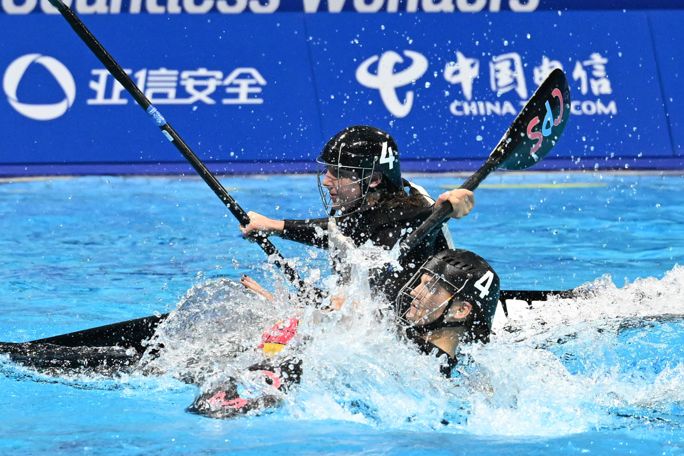 （成都世运会）皮艇球——女子决赛：德国队夺冠