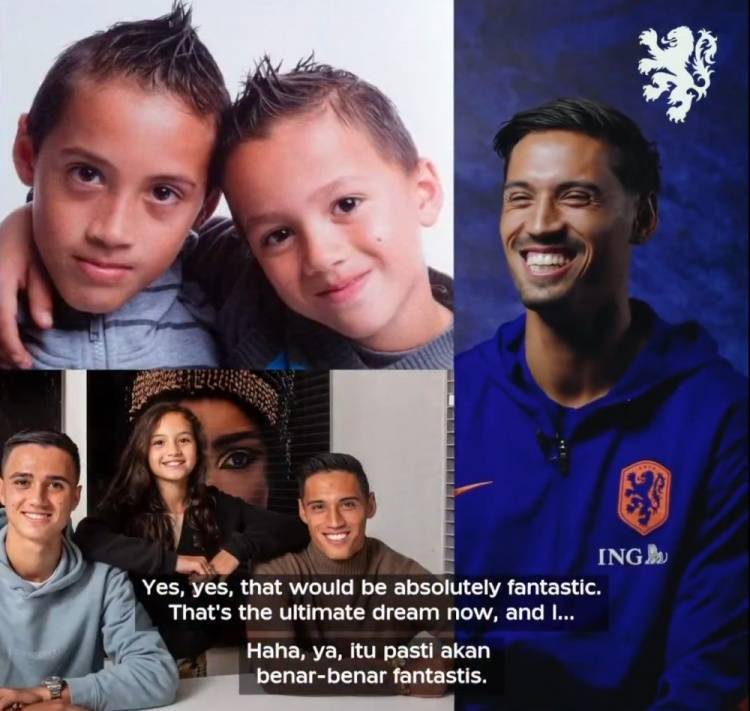 賴(lài)因(yīn)德斯(sī)：希望弟弟随印尼进入世界(jiè)盃(bēi)，我(wǒ)们能夠(gòu)在(zài)賽(sài)事中(zhōng)碰(pèng)面