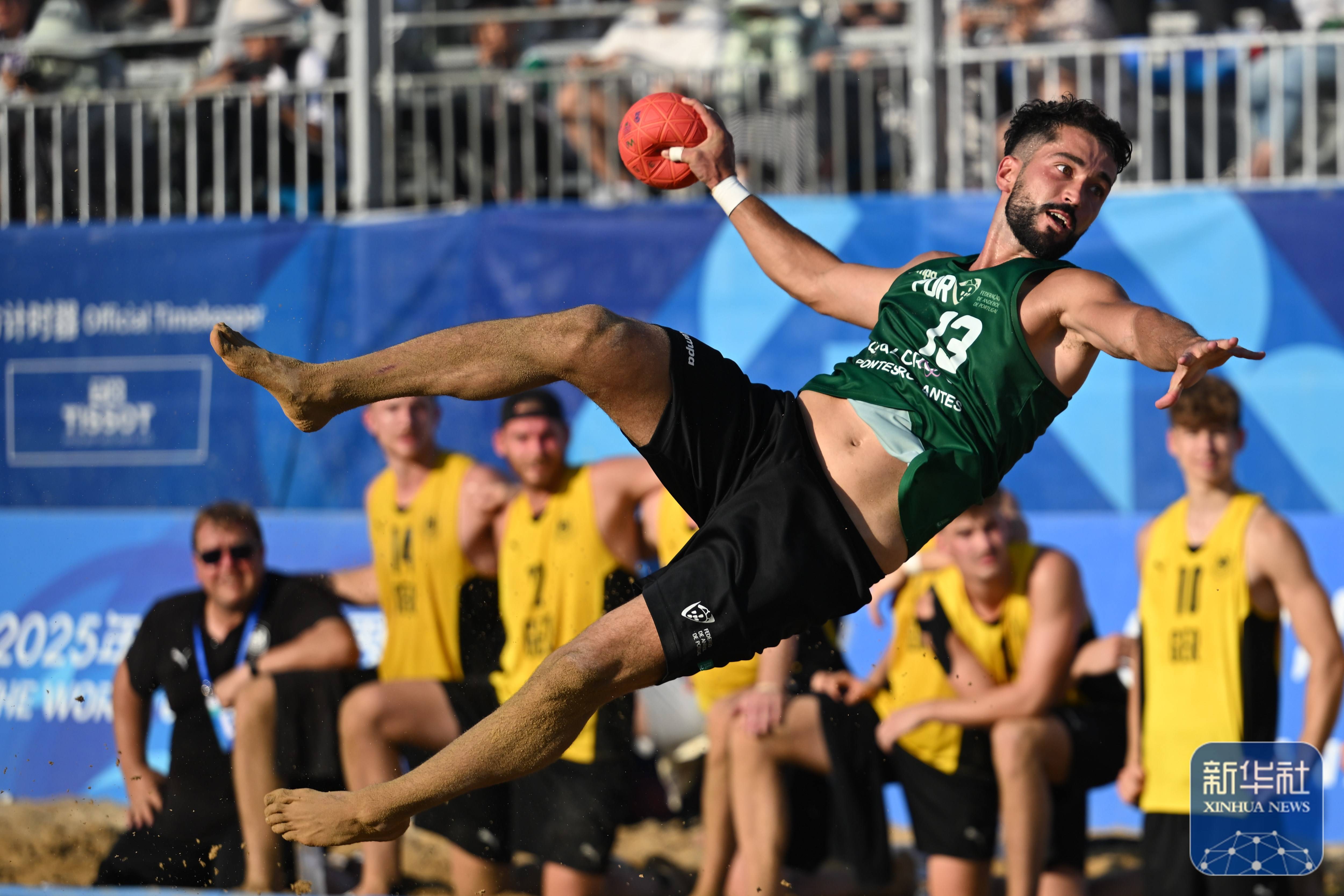 成都世运会|沙滩手球男子决赛:德国队夺冠