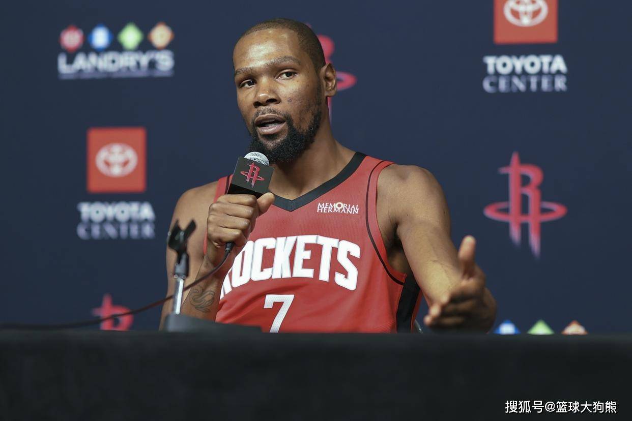 恭喜火箭队!范乔丹后继有人?杜兰特点名21岁新人,首发位再添竞争者